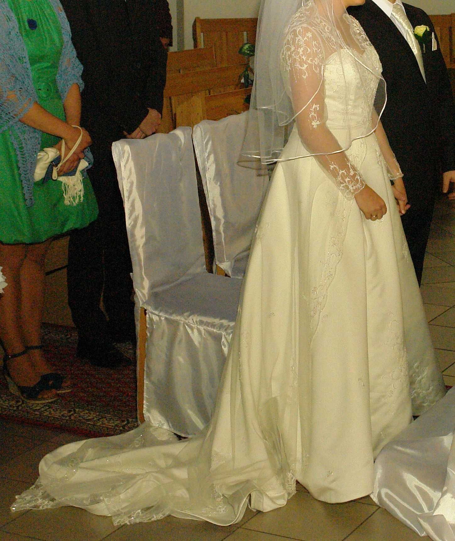 Suknia ślubna, rozmiar 40