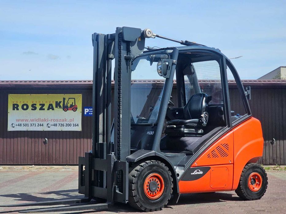 Wózek widłowy Linde H30D-02 DIESEL 3627h 2016r.