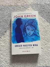 Ksiazka John Green ,,Gwiazd naszych wina’’