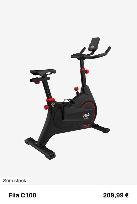 Bicicleta estática fila C100