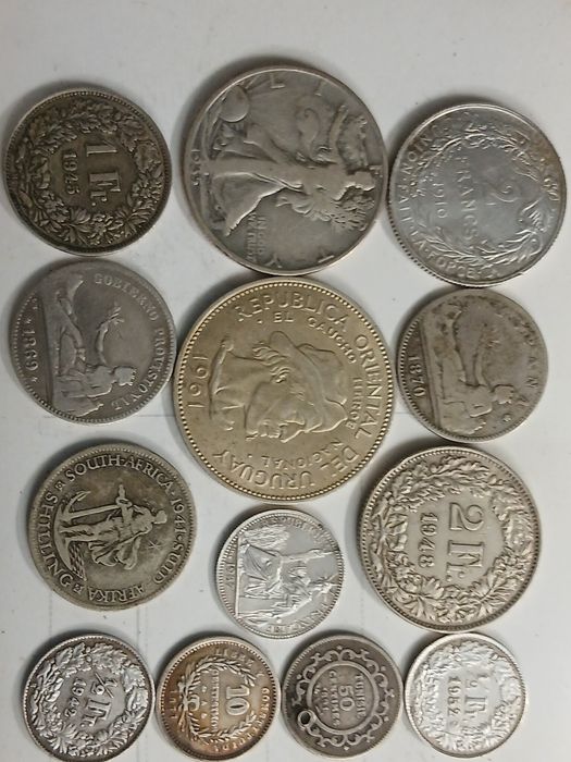 Moedas estrangeiras antigas