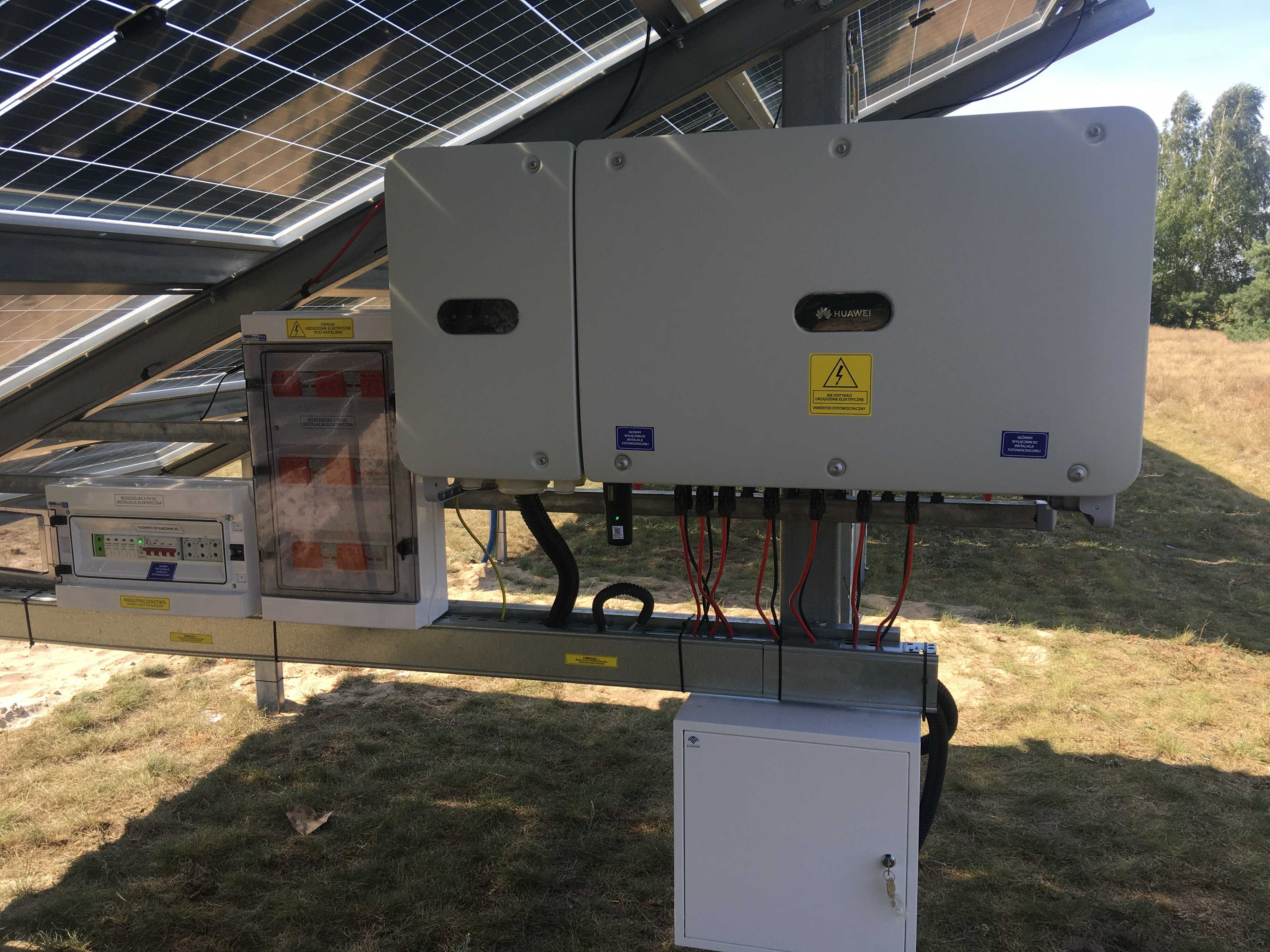 Instalacja Fotowoltaiczna 50 KW Ja Solar Bifacial ,Gruntowa z Montażem