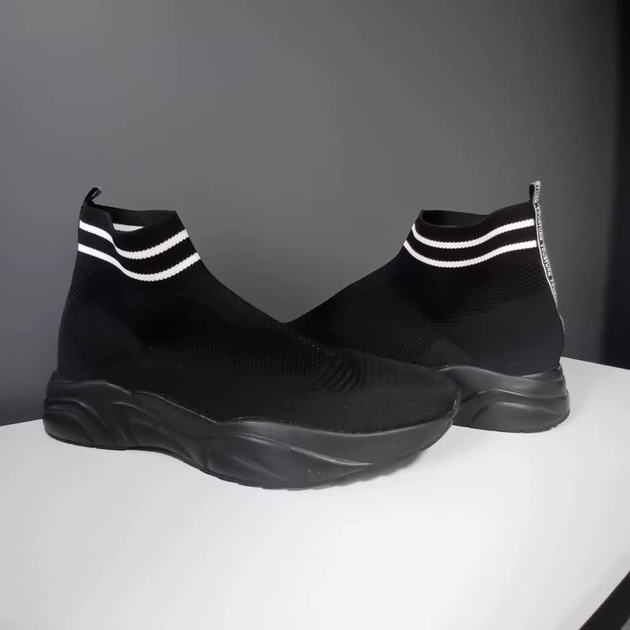 Sneakersy męskie wysokie