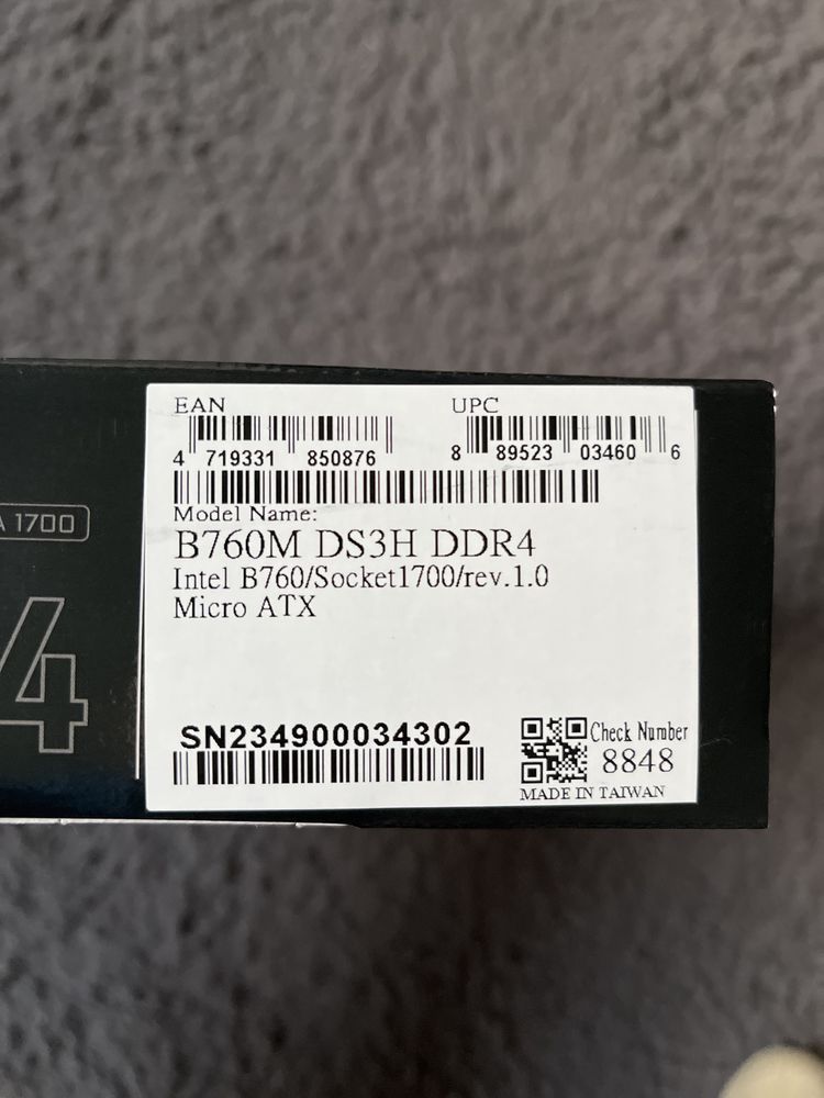 Płyta główna Gigabyte B760M DS3H DDR4