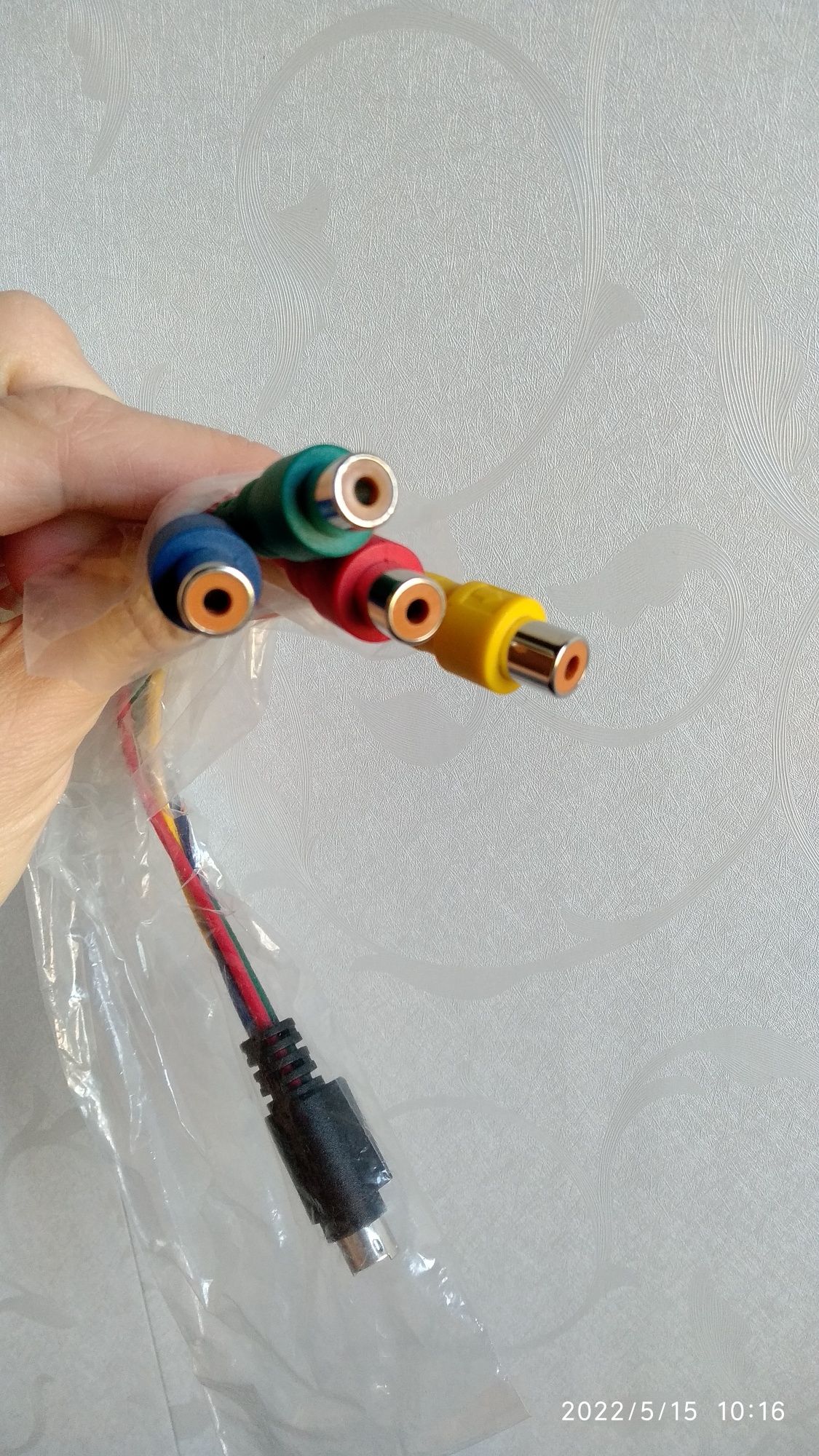 Новый кабель #Переходник S video 7pin-4 RCA #тюльпан