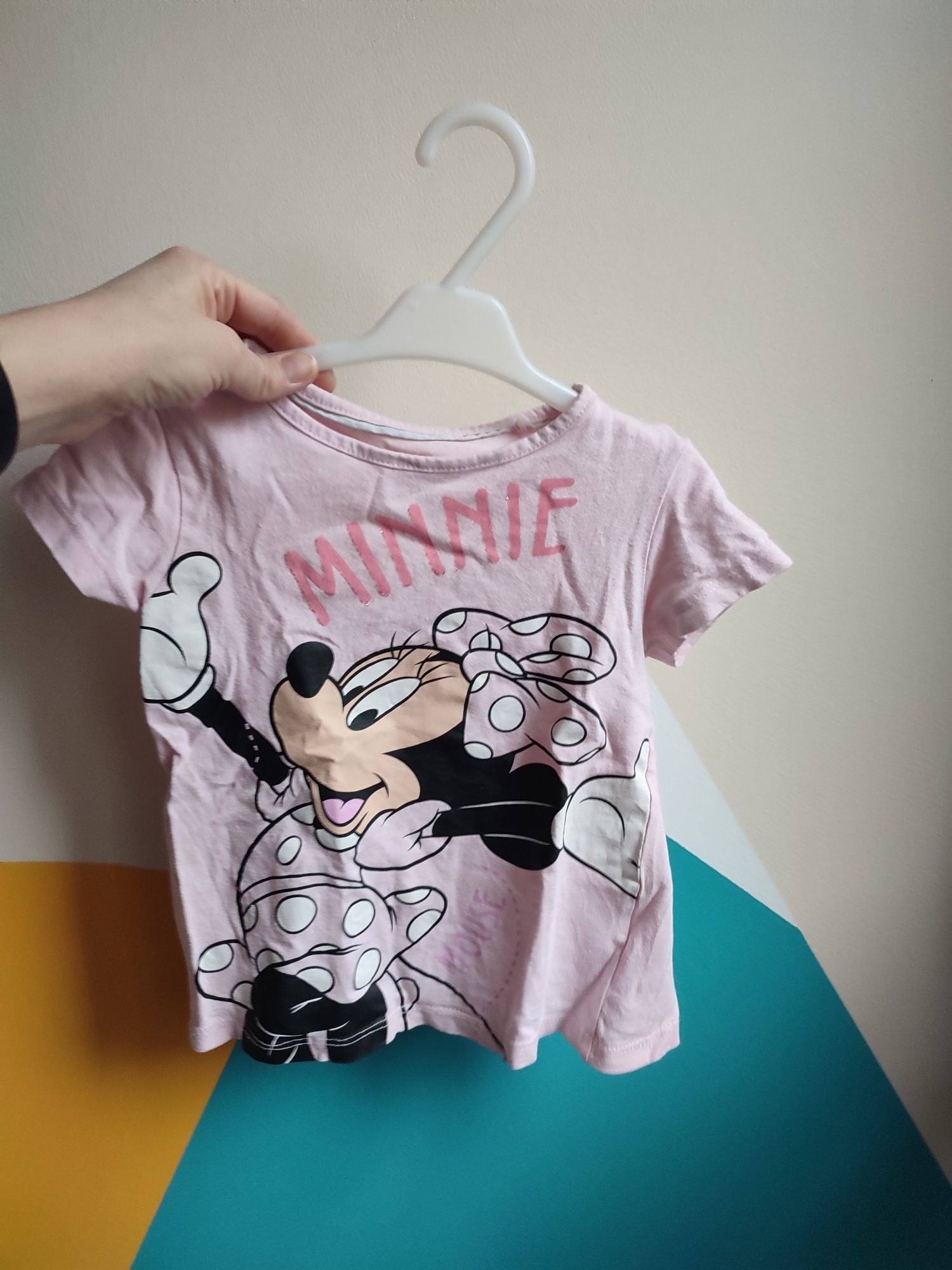 Piżamka letnia 86/92/98 Disney Minnie Mouse piżama