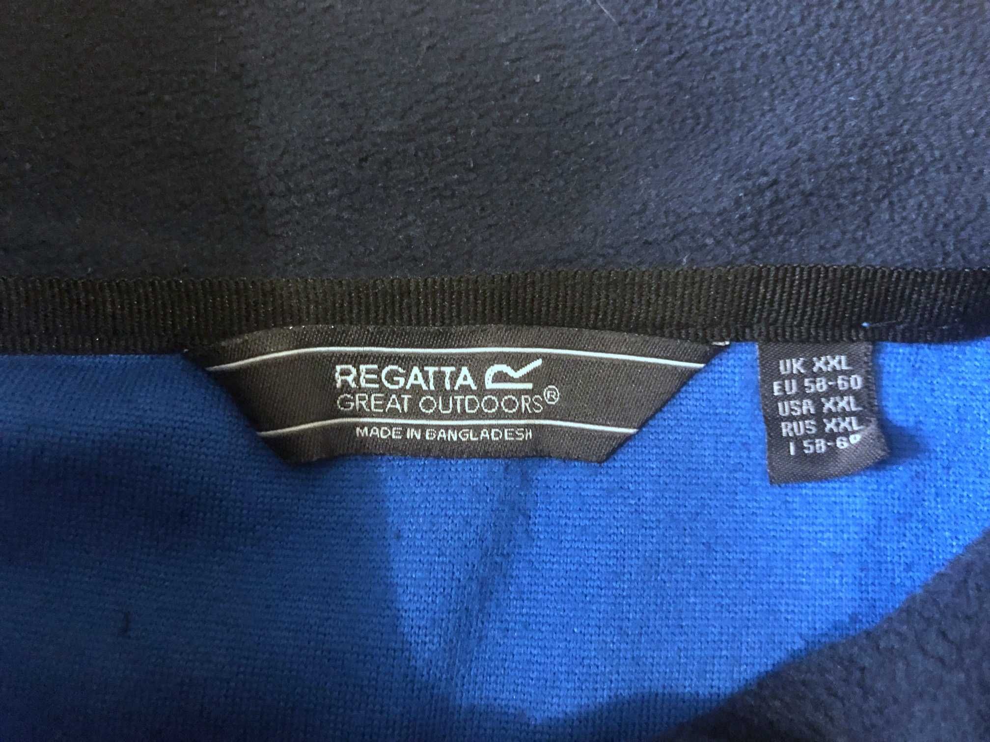 Bluza męska długi rękaw 2XL polarowa nieb Regatta 45 zł