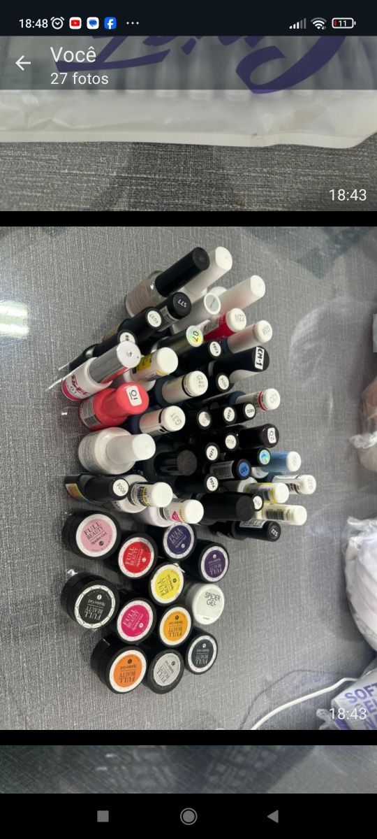 Material completo de manicure