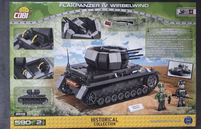 Klocki cobi czołg Flakpanzer cobiJ150