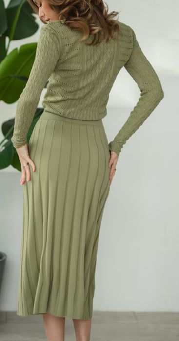 Сукня в'язана плісе р.S-М