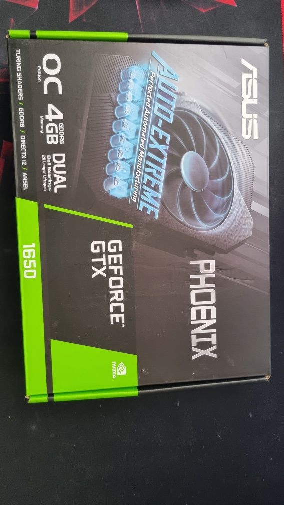 Nvidia gtx 1650 4 GB OC Edition ASUS