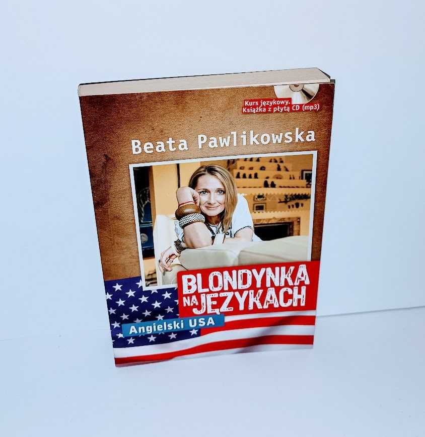 Blondynka na językach Angielski-USA Pawlikowska + CD