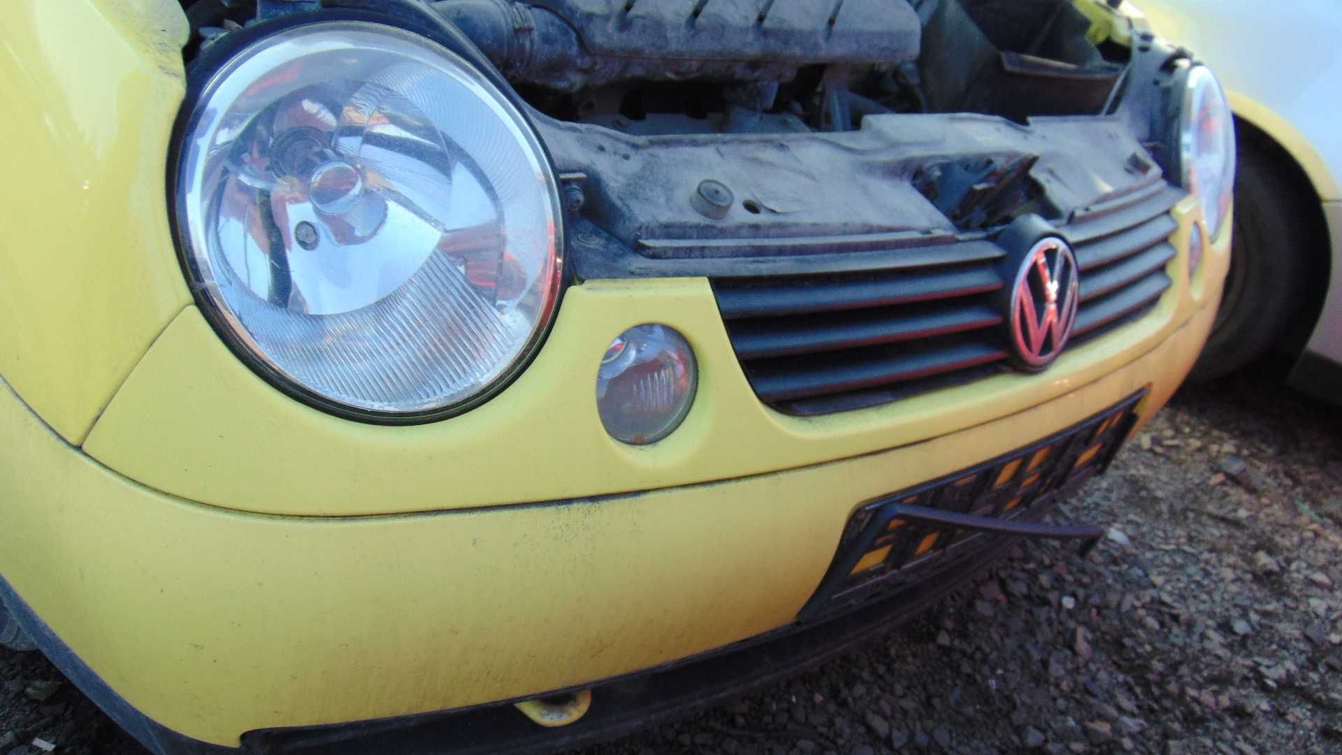 Mar4 Grill atrapa listwa volkswagen lupo żółty wysyłka