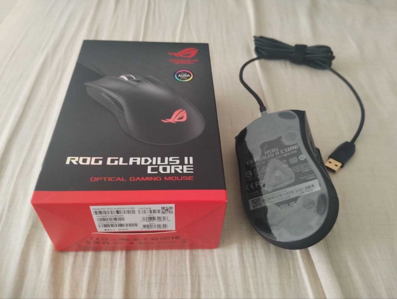 Игровая мышь ASUS ROG Gladius II Core
