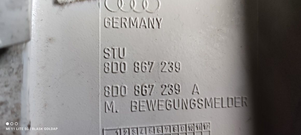 Osłona Słupków Lewa Prawa Strona Audi A4 B5 94-99 Blask Gołdap