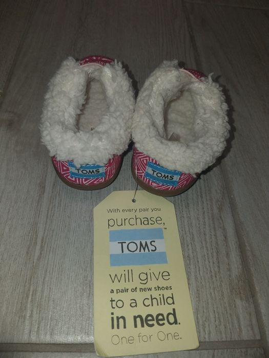 Тапочки для дівчинки TOM 10 см