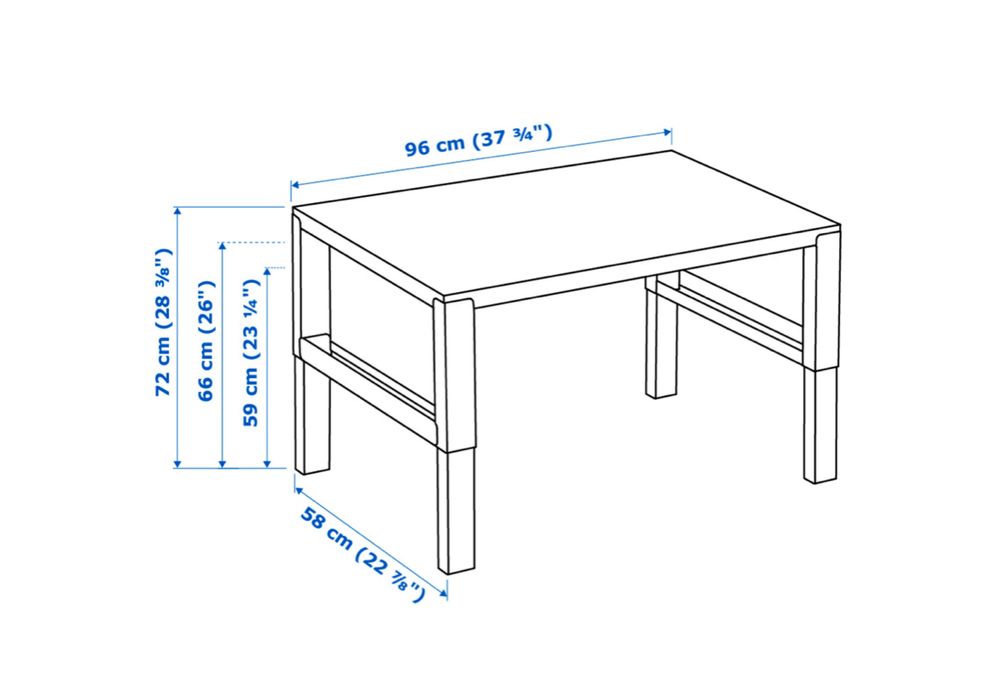 Secretária PÄHL + Cadeira ÖRFJÄLL