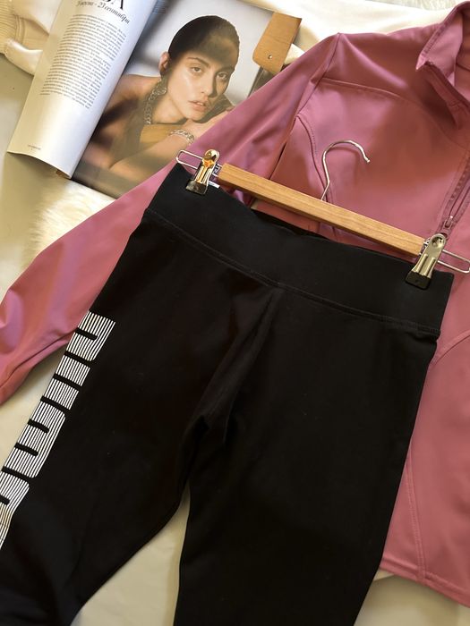 Спортивный женский костюм Лосіни Puma + кофта розмір S