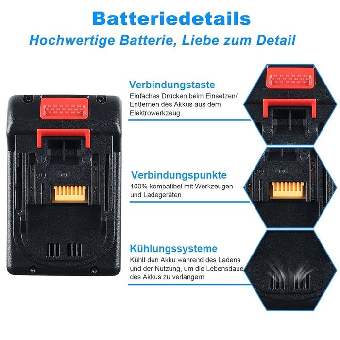 Акумулятор Coolsoul BL1860B Li-ion 5.5Ah 18V,