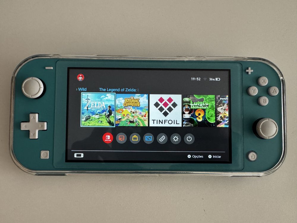 Nintendo switch lite desbloqueada