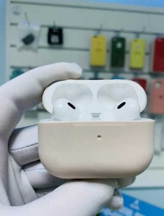 AirPods Pro 2 Lux наушники 1в1 без шумоподавления +чехол