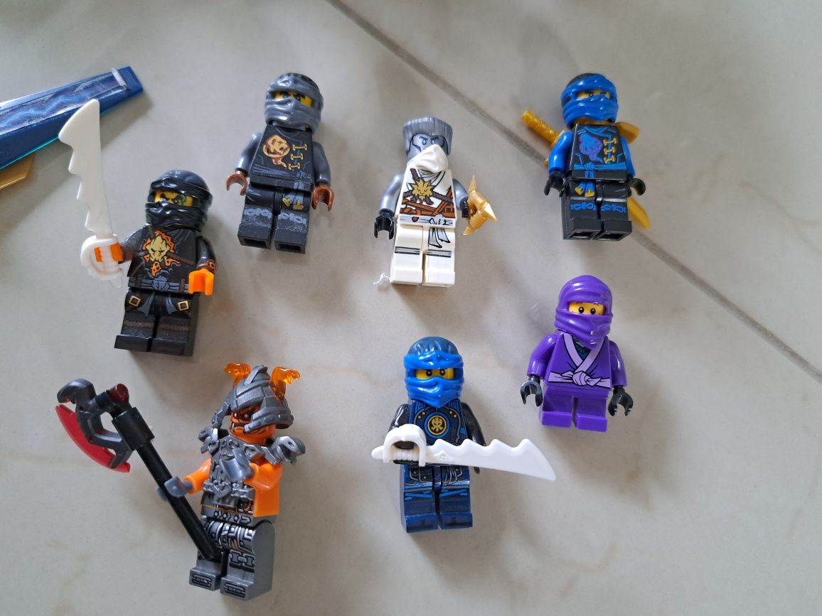 Klocki Ninjago, City kilkanaście zestawów + gratis