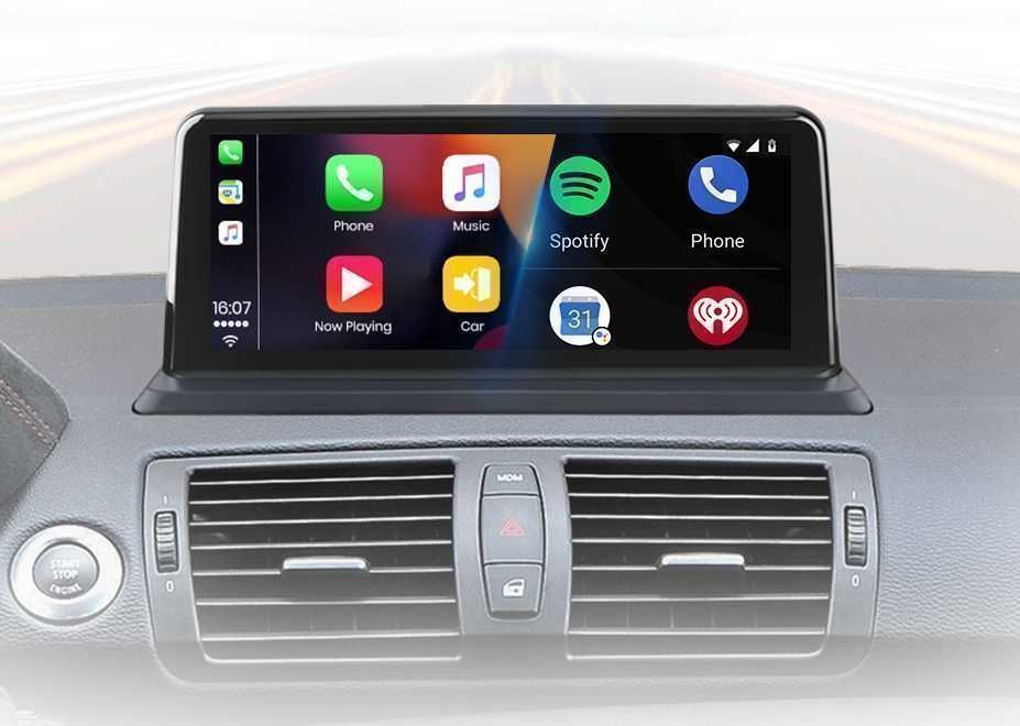 Radio Android CarPlay DSP BMW Seria 1 E81–E88 2004–2013