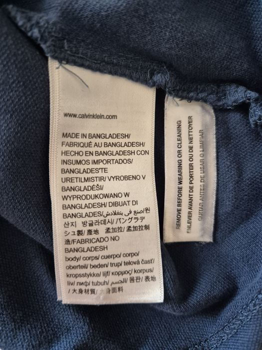 Koszulka męska polo Calvin Klein rozmiar S