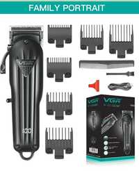 VGR профессиональная машинка для стрижки волос V282, аккумуляторная