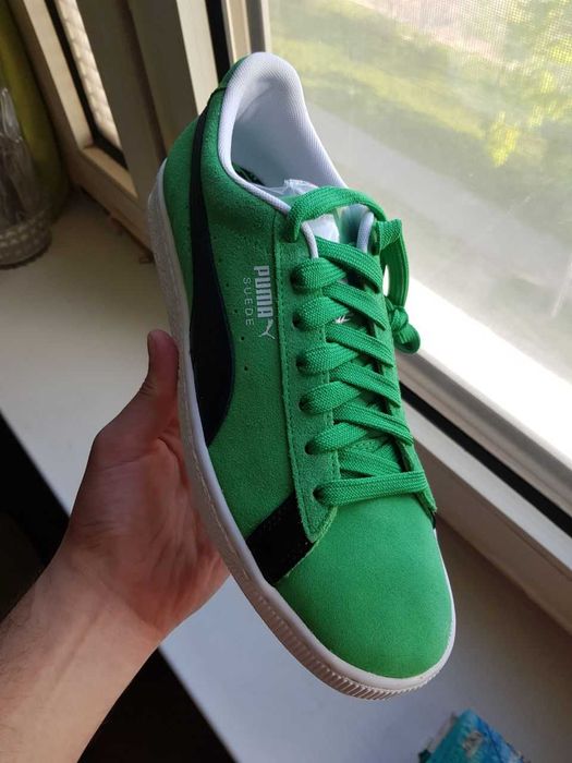 Puma 42 Оригинал Новые Кожаные Кроссовки Кеды США