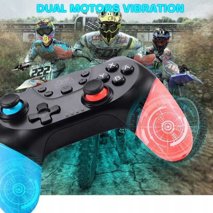 KONTROLER PAD BEZPRZEWODOWY N Switch/Switch Lite turbo wibracje [2385]