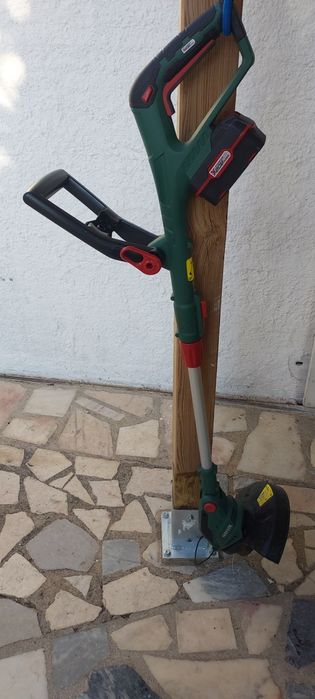 Máquina de cortar relva, Parkside + carregador e 1 bateria