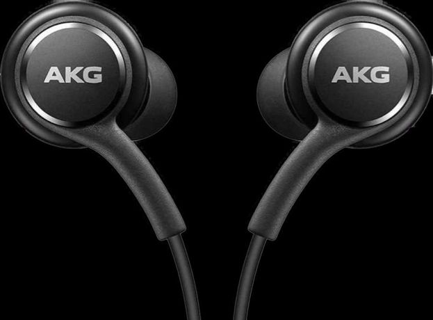Słuchawki przewodowe Samsung AKG czarne/białe Nowe