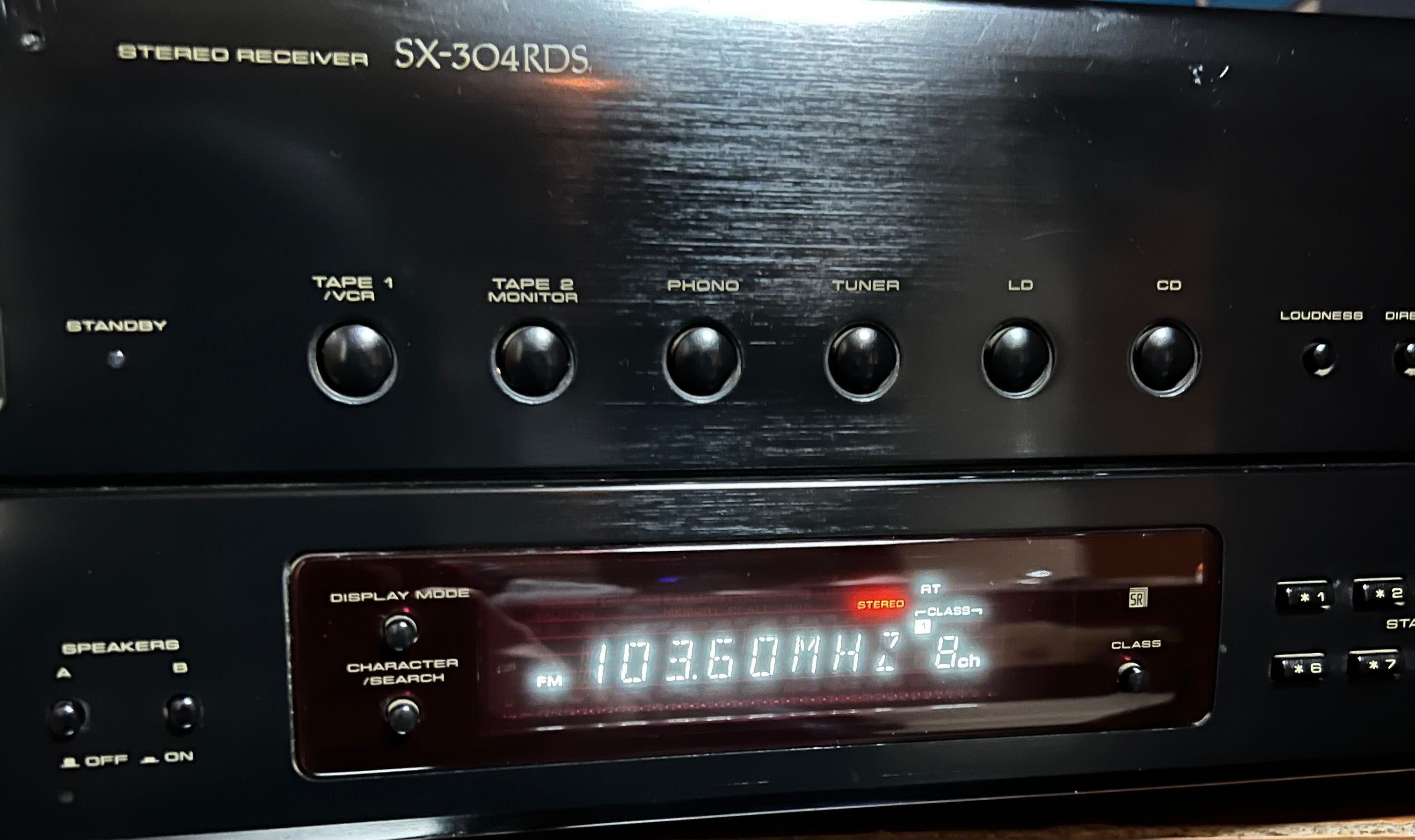 Ресивер стерео pioneer sx-304RDS