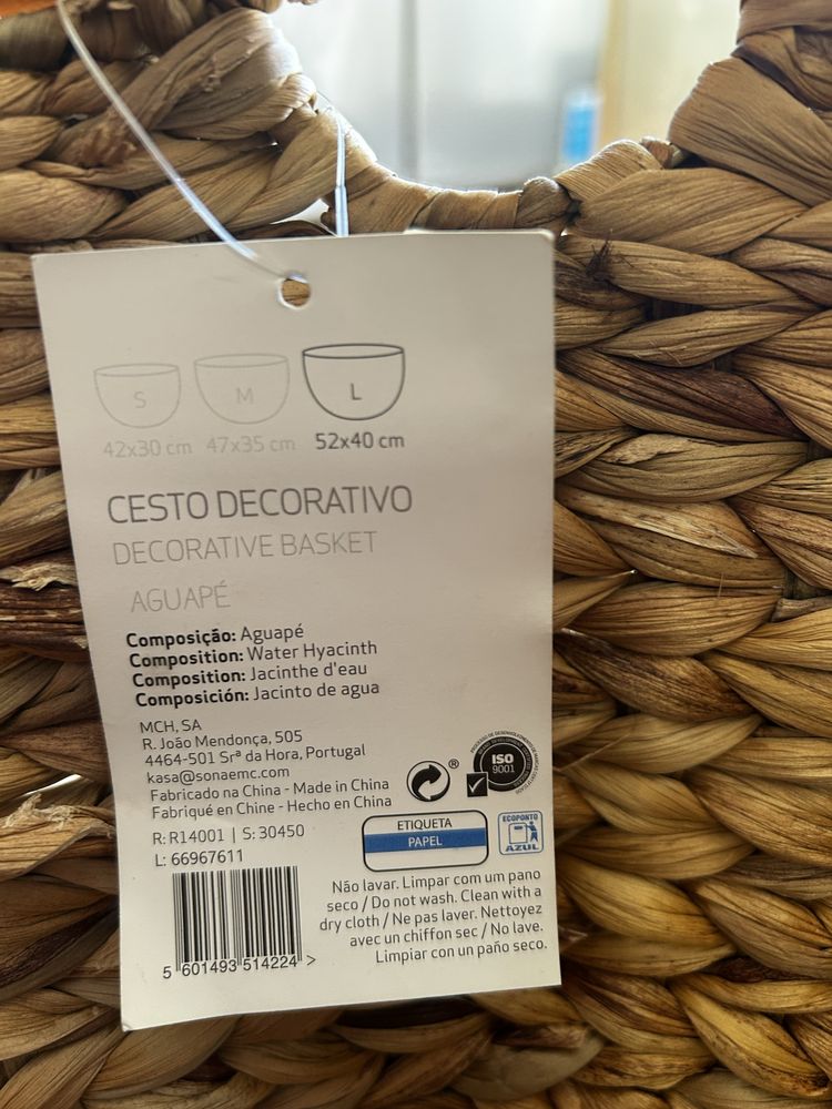 Cesto verga grande