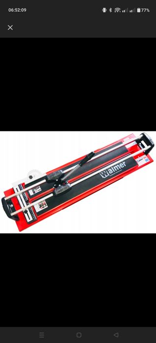 Maszynka do cięcia płytek 120WALMER MGŁR II 1200mm