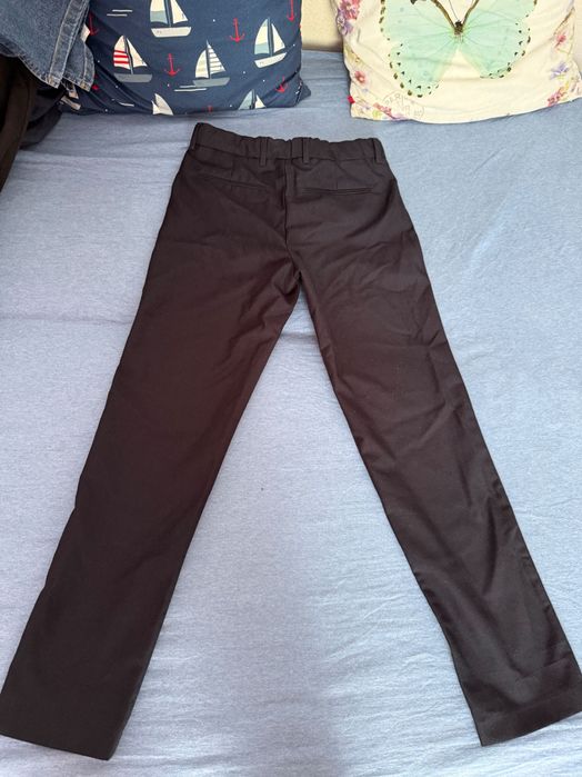 spodnie czarne dla chłopca 152 eleganckie