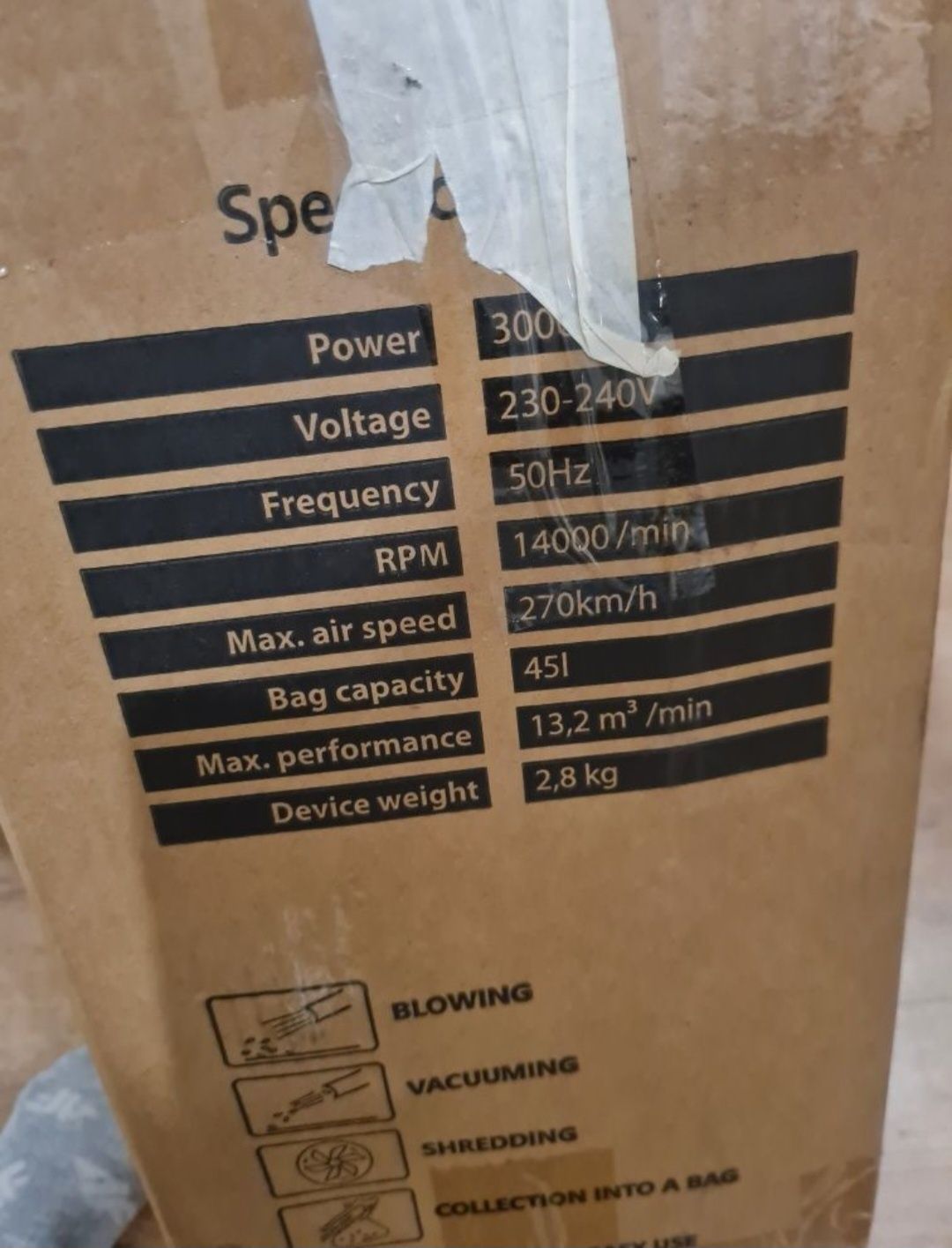 Odkurzacz dmuchawa do liści