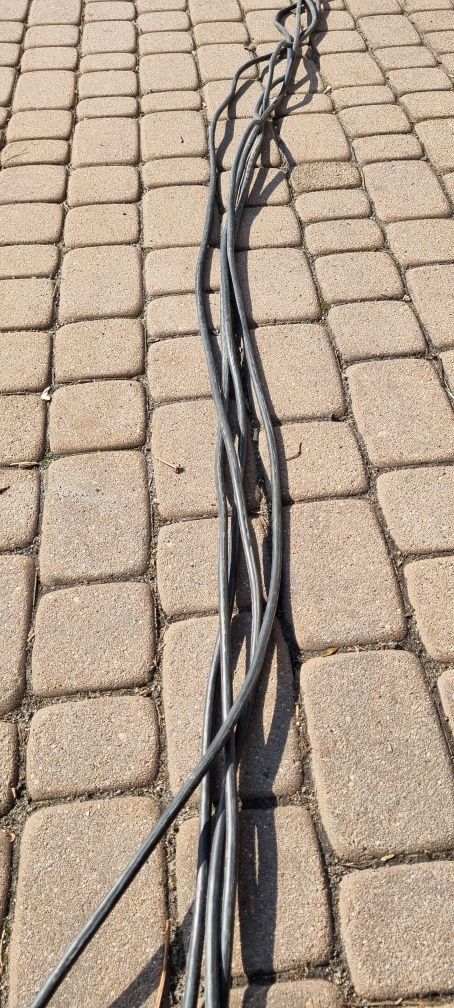 Kabel ziemny 1x10 , 11m Gruby miedź