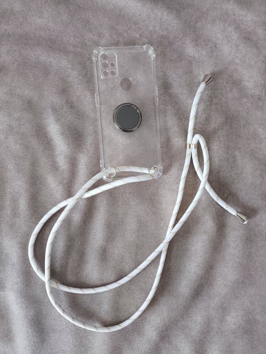 Capa, cordão e suporte de anel magnético para telemóvel One Plus Nord