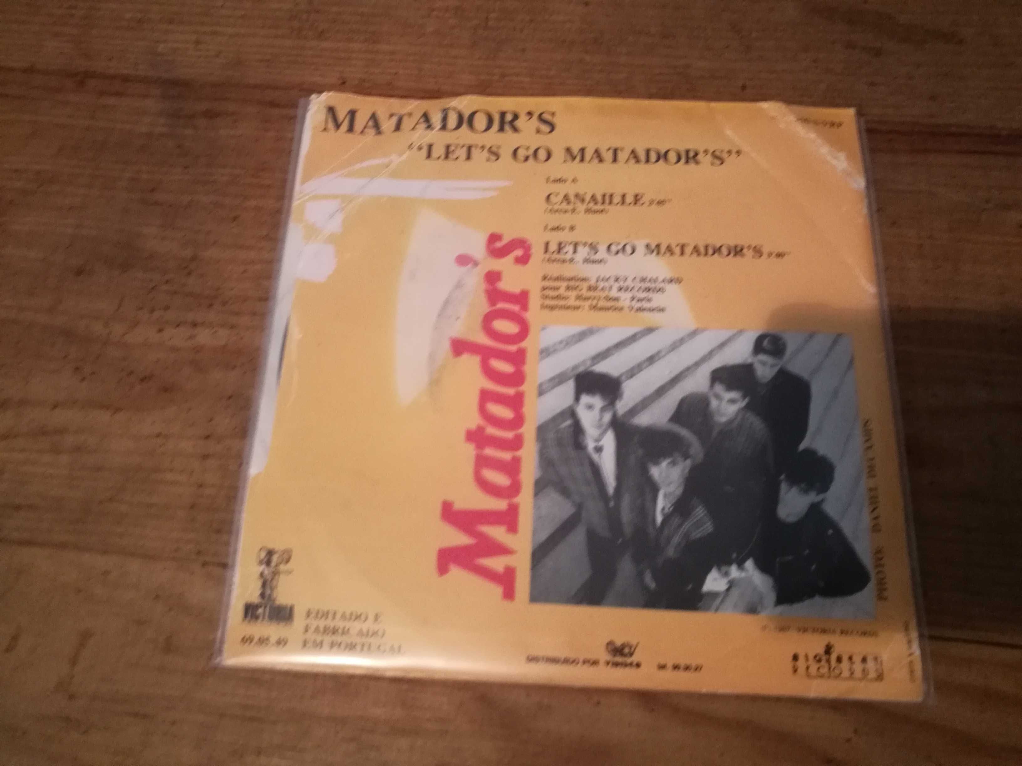 MATADOR'S  (Rockabilly-Punk PORT) - Canalle  SINGLE