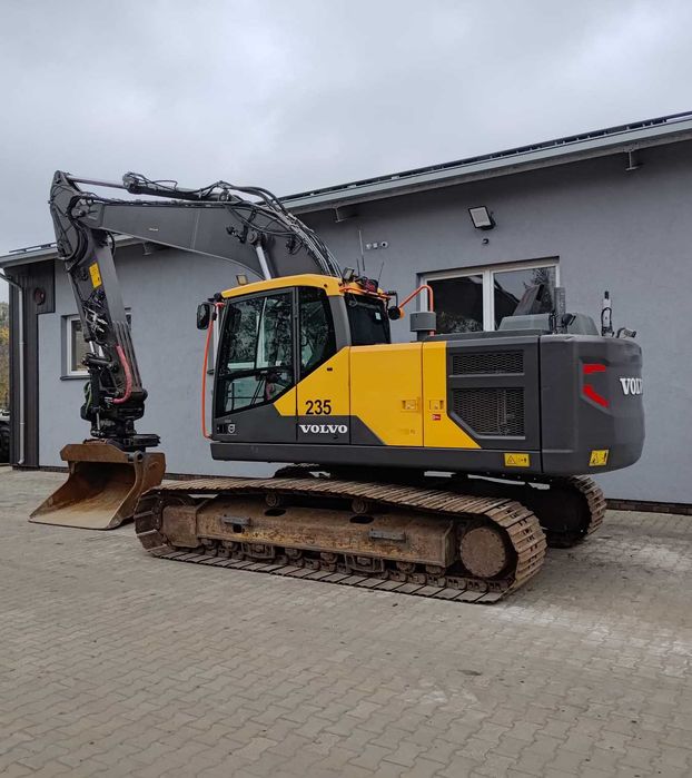 VOLVO EC220EL Rototilt Steelwrist Szczypce GPS 3D Leica Niwelacja Ter.