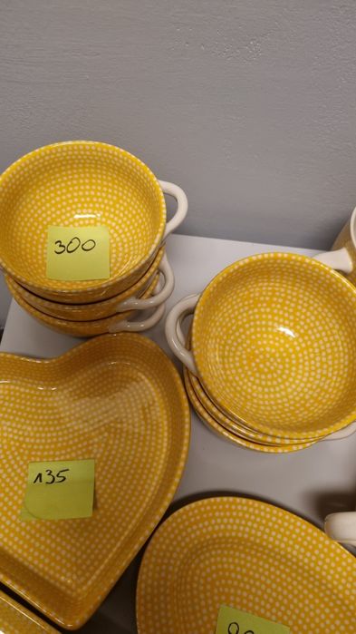 Bolesławiec  Żółty Millena Unikat