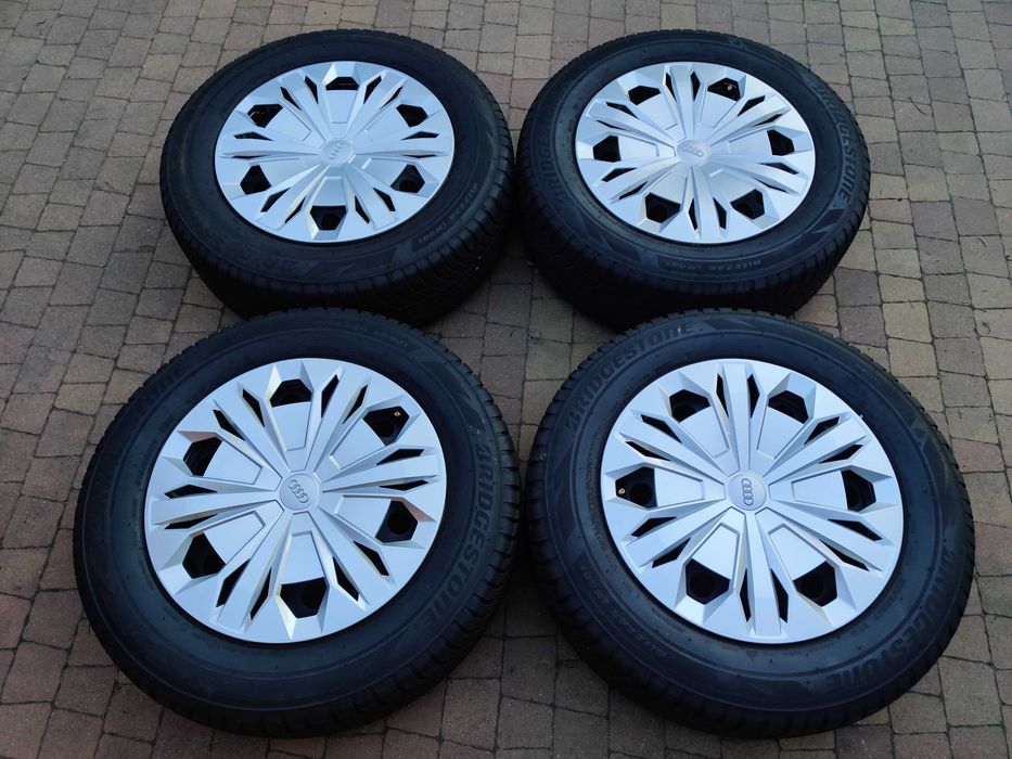 3695. Felgi stalowe 17" Kodiaq Tiguan Troc Golf 5x112 ET38 + kołpaki