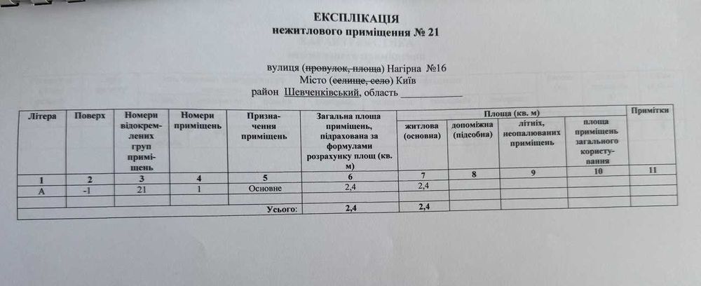 Кладовка Хенесі хаус ЖК Henesi House комора Київ вул.Нагірна 18/16