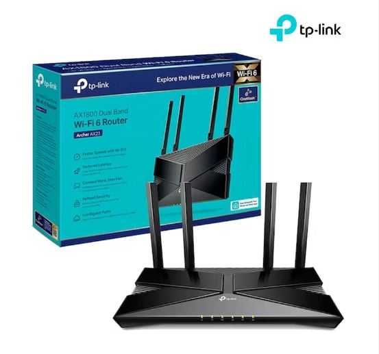 Роутер гигабитный , WI-FI TpLink Archer AX23 нов