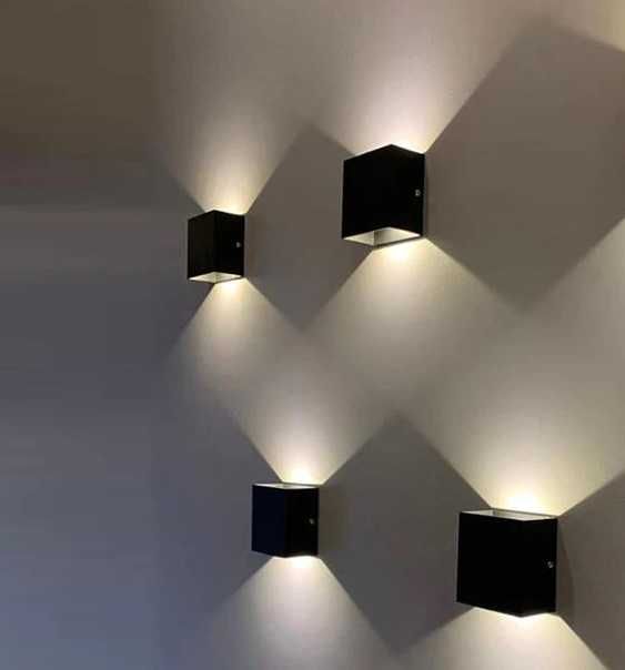 Kinkiet ścienny LED 6W aluminium kolor światła naturalna biel nowa