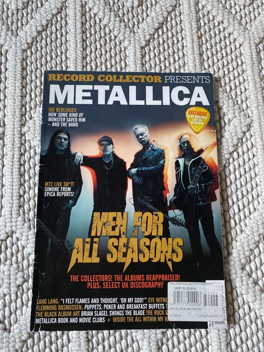 Metallica record collector presents magazyn