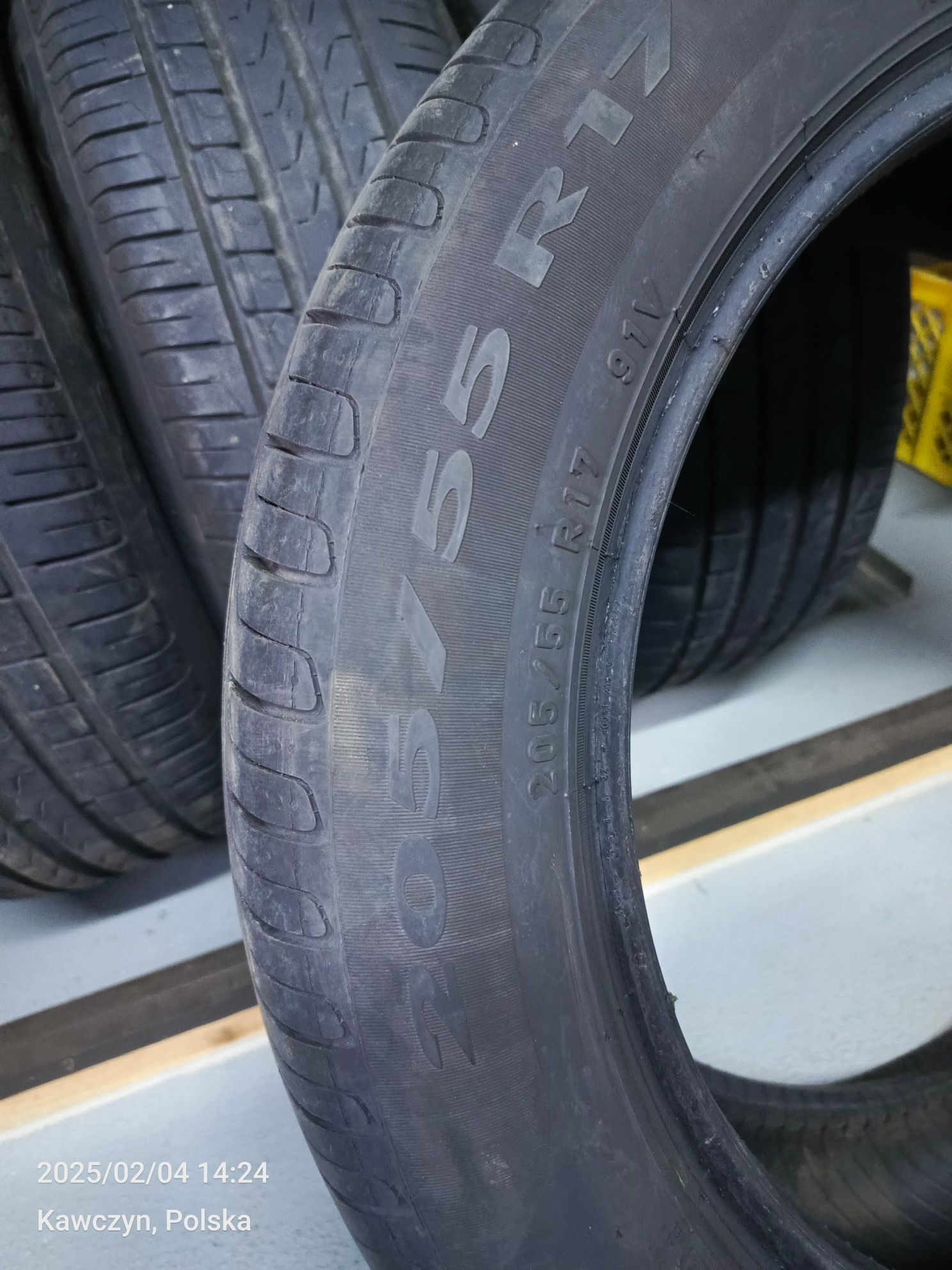Opony Pirelli 205/55/17