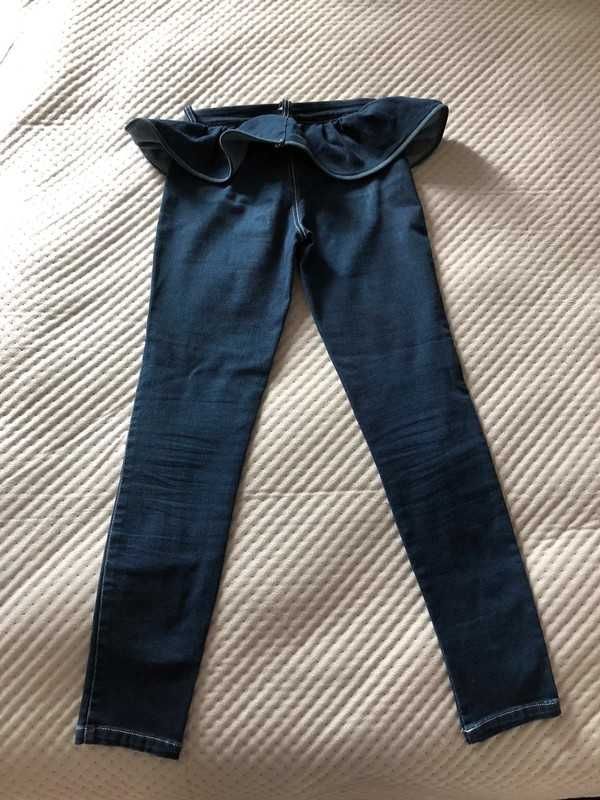 Oryginalne spodnie z baskinką Denny Rose w idealnym stanie rozmiar XS